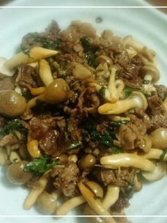 牛肉としめじの時雨煮(大葉入り)-レシピのメイン写真