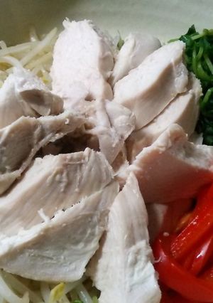 タレはアレンジ、棒棒鶏♪-レシピのメイン写真
