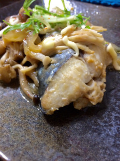 鰆と新玉ねぎとキノコの味噌ホイル焼き-レシピのメイン写真