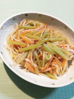 ポン酢で簡単!ふきの中華風サラダ-レシピのメイン写真