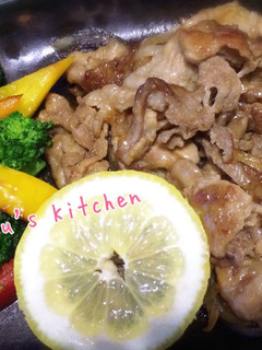 生姜焼きならぬ ★レモン焼き★-レシピのメイン写真