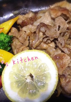 生姜焼きならぬ ★レモン焼き★-レシピのメイン写真