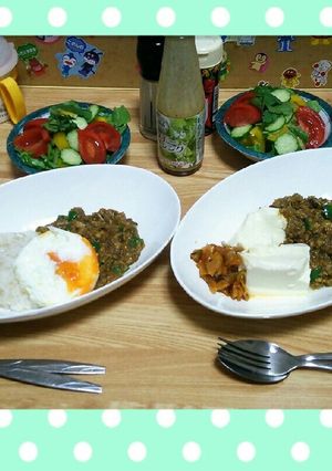 フード・プロセッサーでキーマ*カレー*-レシピのメイン写真