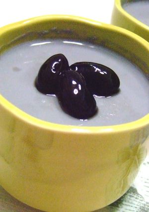 黒豆のブランマンジェ風♪-レシピのメイン写真