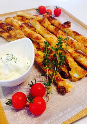 ☆パーティーに☆チーズストロー＆クリーム-レシピのメイン写真