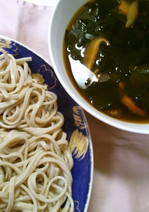 ランチに簡単　お蕎麦♪　手作り　そばつゆ-レシピのメイン写真