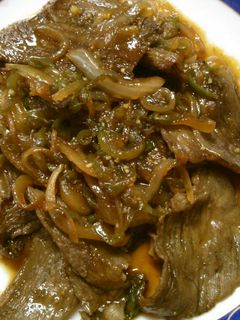牛肉 玉ねぎ ピーマンの 簡単 炒め!-レシピのメイン写真