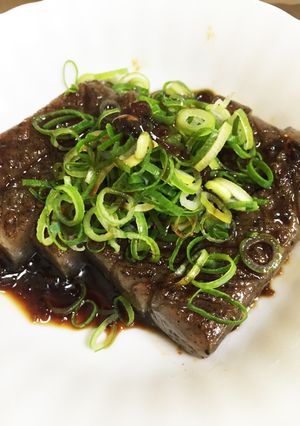 コンニャクの焼肉風ダイエット食-レシピのメイン写真