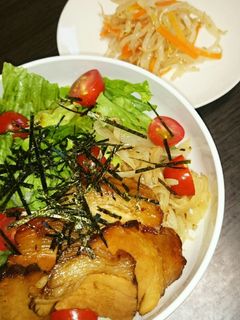チャーシュー丼-レシピのメイン写真