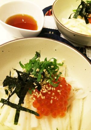 長芋とイクラでお通し風に☆-レシピのメイン写真