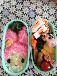 キャラ弁 マイメロディー-レシピのメイン写真