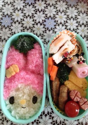 キャラ弁 マイメロディー-レシピのメイン写真