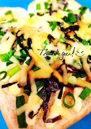朝食に！簡単塩こんぶトースト！！-レシピのメイン写真