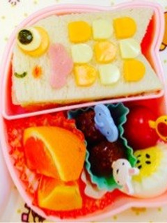 サンドイッチde鯉のぼり弁当…♩-レシピのメイン写真