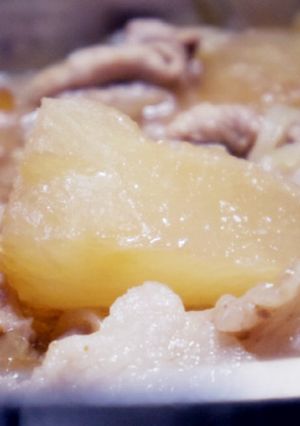 大根と豚の味噌煮-レシピのメイン写真