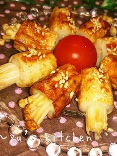 えのき竹輪〜♡マヨ焼き〜♡-レシピのメイン写真