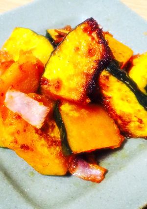 ほくほくカボチャとカリカリベーコン＊-レシピのメイン写真