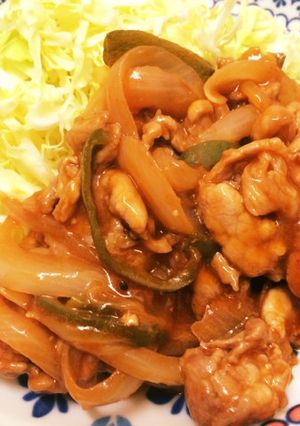 豚肉と新玉ねぎのこっくりケチャップ炒め-レシピのメイン写真