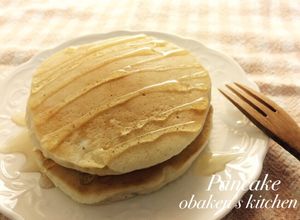 薄力粉でホットケーキ！ 卵なし 牛乳なし-レシピのメイン写真
