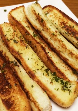 パン耳で節約おつまみ！磯辺マヨネーズ焼き-レシピのメイン写真