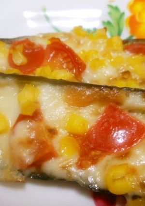 茄子とコーンのチーズ焼き-レシピのメイン写真