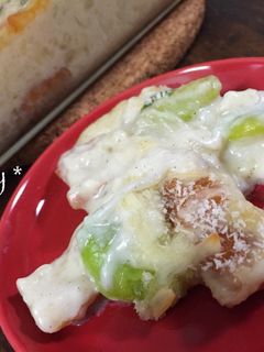 子どももよろこぶ!そら豆と竹輪のグラタン-レシピのメイン写真
