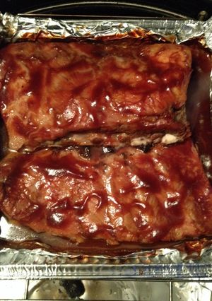 BBQグリルでスペアリブのホイル包み焼き-レシピのメイン写真