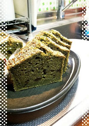 抹茶とあんこの和風パウンド♪*ﾟ-レシピのメイン写真