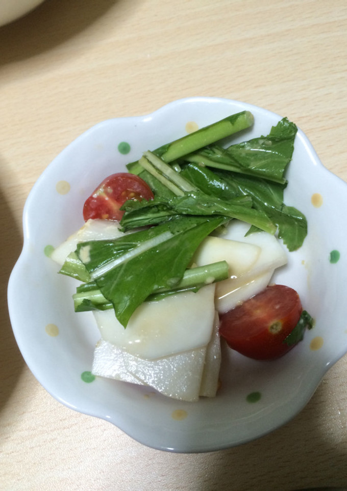 かぶとトマトのわさび和え-レシピのメイン写真