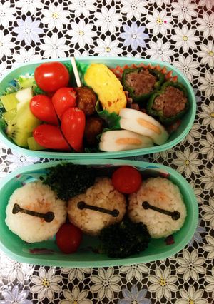 キャラ弁 ベイマックス-レシピのメイン写真
