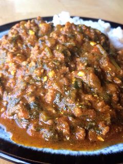 たっぷりほうれん草とトマトのカレー-レシピのメイン写真