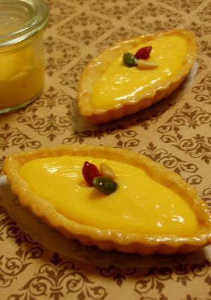 ＊ゆずのクリームタルト＊-レシピのメイン写真