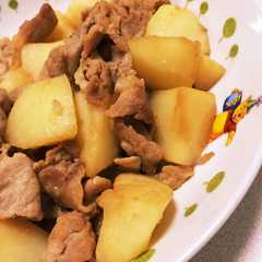 豚肉と新じゃがのしょうゆ炒め-レシピのメイン写真