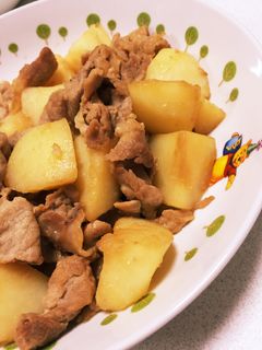 豚肉と新じゃがのしょうゆ炒め-レシピのメイン写真