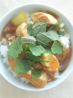 えごまとささみのあんかけ丼-レシピのメイン写真