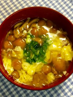 なめこの中華スープ~♪-レシピのメイン写真