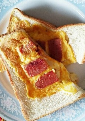 プチ手間で美味しいトースト✨朝食ランチに-レシピのメイン写真