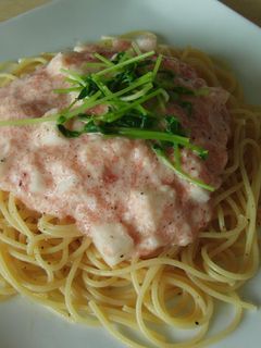 とろろ明太子パスタ-レシピのメイン写真