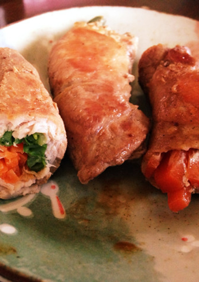 にんじんといんげんのお肉巻き-レシピのメイン写真