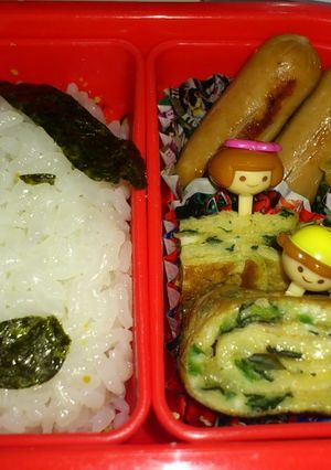 海苔だけでスヌーピー弁当-レシピのメイン写真