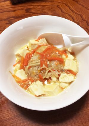余ってた炒飯DE簡単あんかけチャーハン-レシピのメイン写真