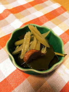 [簡単]ふきとこごみの煮物-レシピのメイン写真