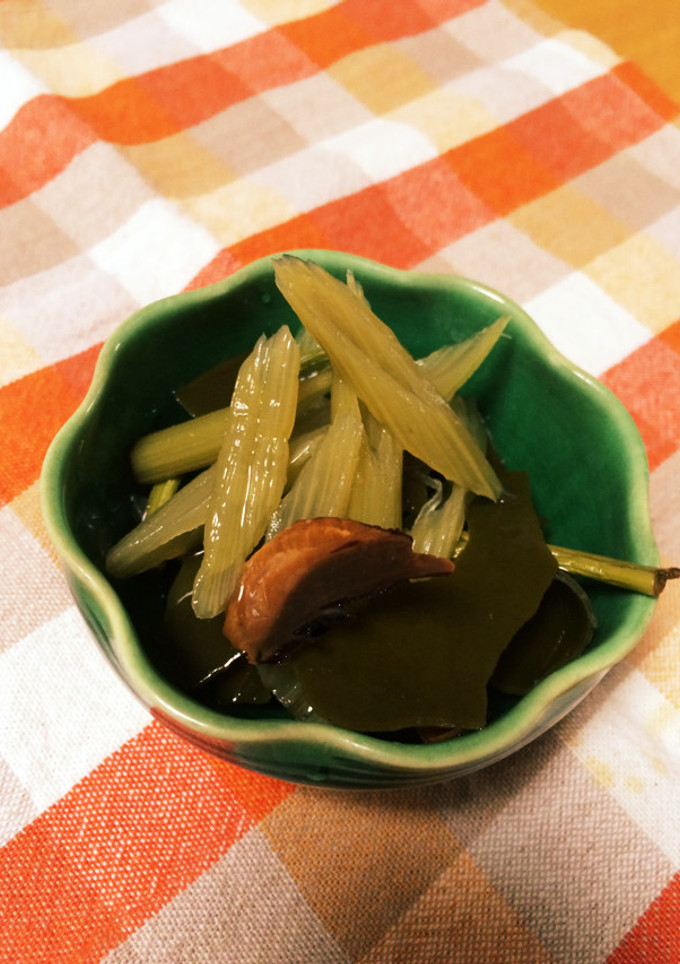 [簡単]ふきとこごみの煮物-レシピのメイン写真