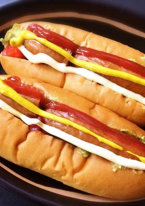 【ランチ】アボカドとトマトのホットドッグ-レシピのメイン写真