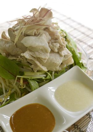 甘酒冷しゃぶ-レシピのメイン写真