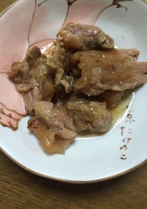 酒の肴 圧力鍋を使った牛スジの白ワイン煮-レシピのメイン写真