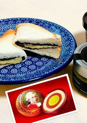 銘菓の味♪モーツァルトクーゲル風サンド-レシピのメイン写真
