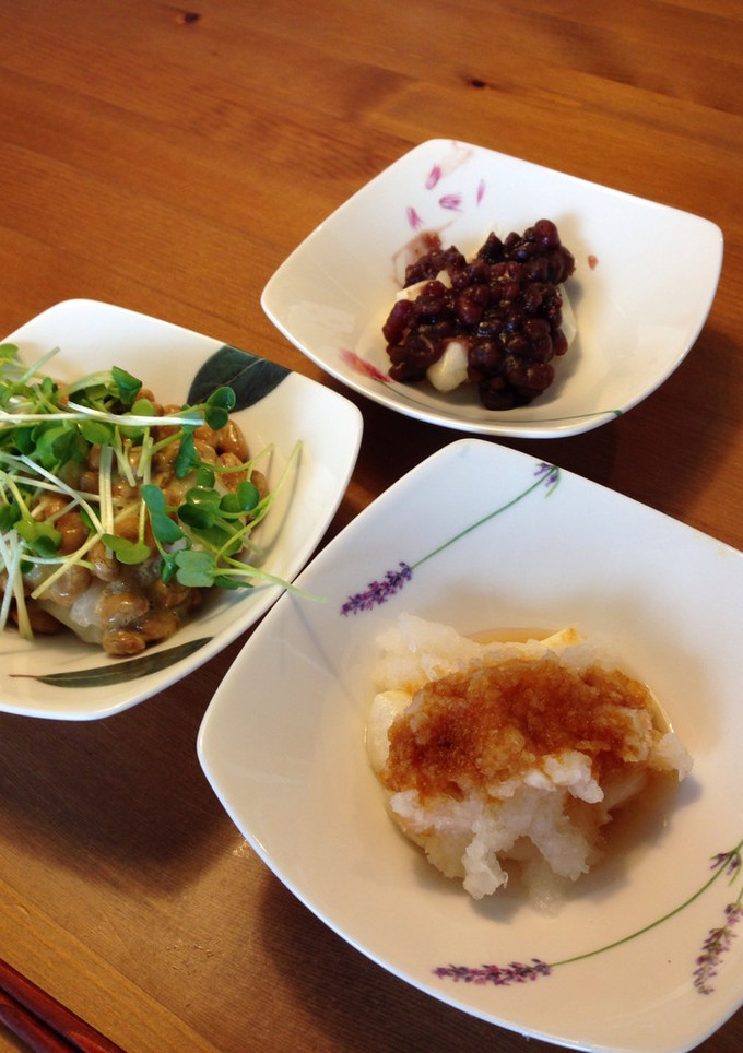 焼き餅3種-レシピのメイン写真