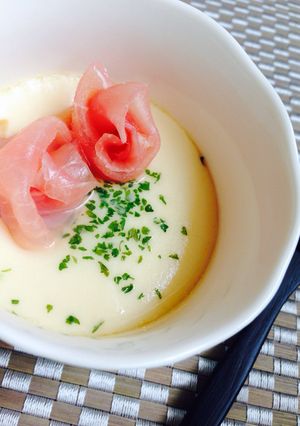 ふんわり♡パルミジャーノの洋風茶碗蒸し-レシピのメイン写真