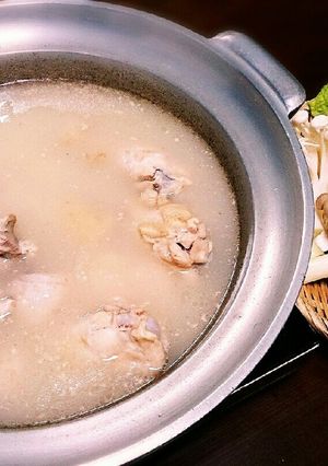濃厚☆鶏ガラ白濁スープで本格博多風水炊き-レシピのメイン写真